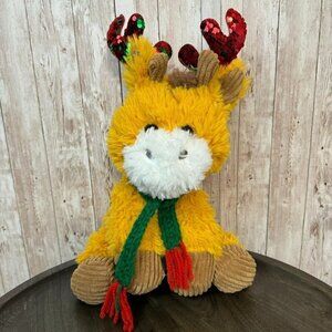 Fiesta Scruffy Yellow Sitting Giraffe DIY Christmas Stuffed Animal Toy